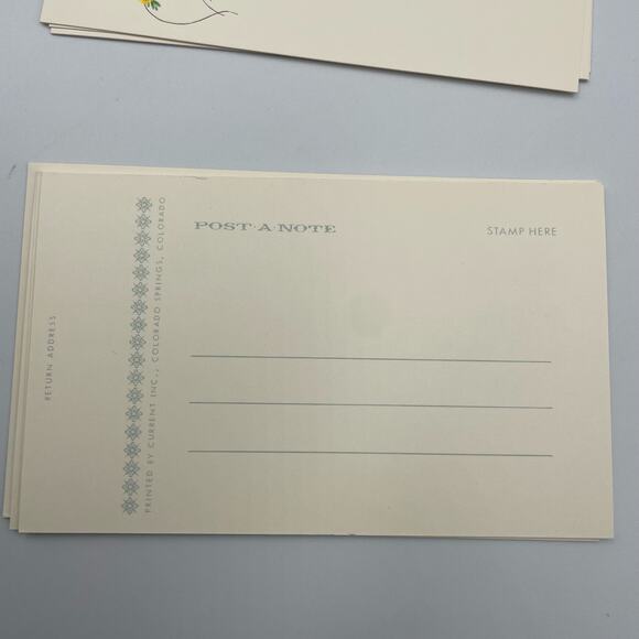 Vintage Lot 34 Post Notes Postcards Mail Get Better Congratulations Birthday Box - Picture 4 of 4